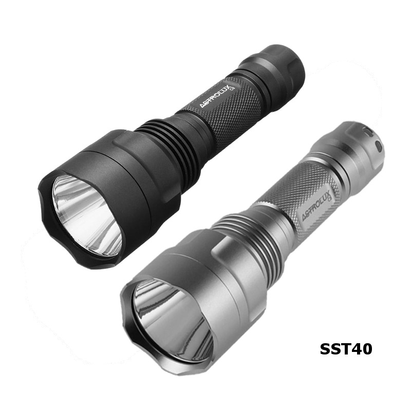 Astrolux® C8 SST40 2200LM 7/4modes A6 Driver Long Thrower Tactical LED Flashlight 18650 Mini Torch