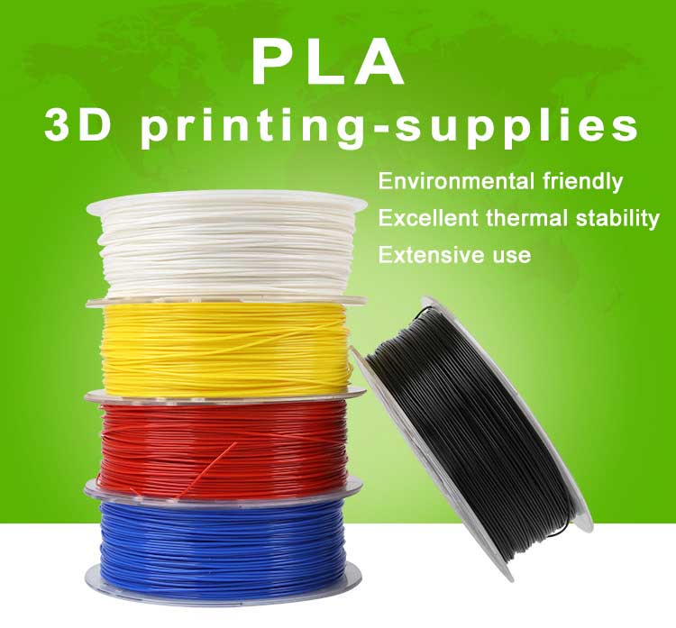 Creality 3D® White/Black/Yellow/Blue/Red 1KG 1.75mm PLA Filament For 3D Printer 6