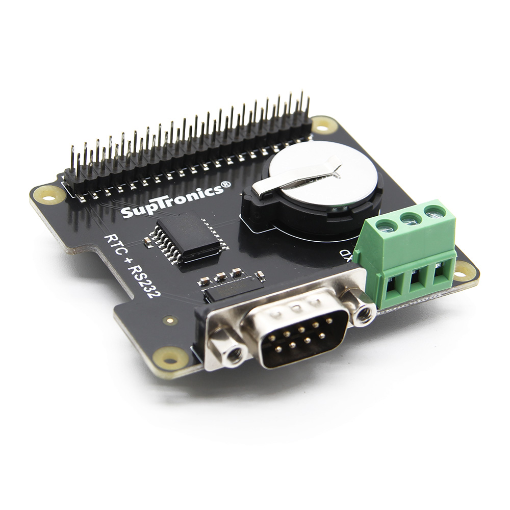 X230 RS232 Seria Port & Real-time Clock (RTC) Expansion Board for Raspberry Pi 13