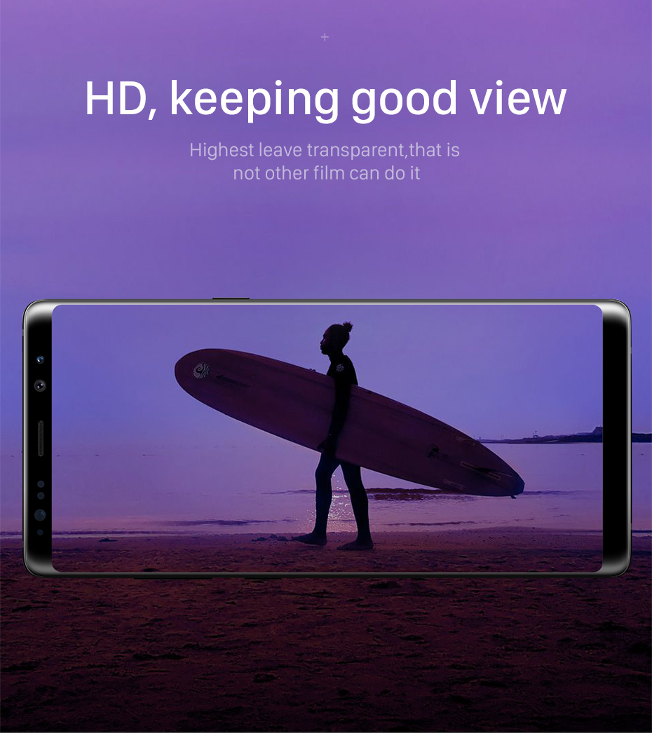 Bakeey 3D Curved Edge Tempered Glass Film For Samsung Galaxy Note 8