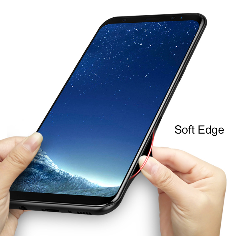 Bakeey 360º Rotation Ring Kickstand Tempered Glass Protective Case For Samsung Galaxy S8/S8 Plus