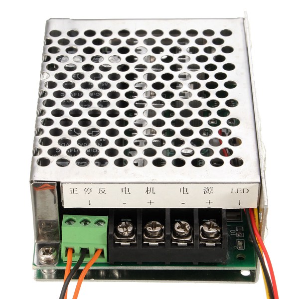 Controlador de Velocidad Motor PWM DC 10V-50V CW/CCW reversible Interruptor 40 A con LED R4N4