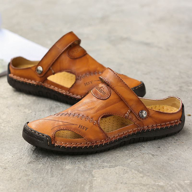 menico leather sandals
