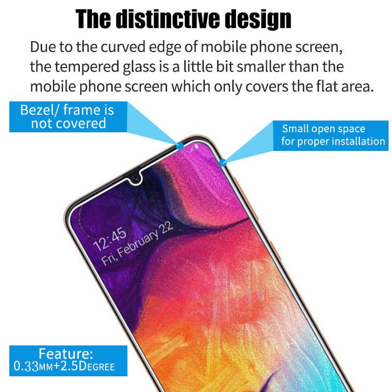 Bakeey Clear Scratch Resistant Tempered Glass Screen Protector for Samsung Galaxy A30 2019/A50 2019/M30 2019