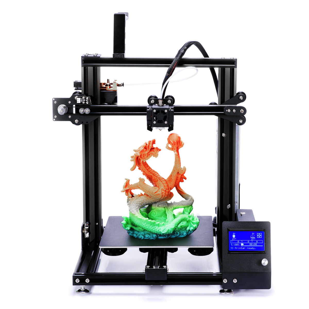 ADIMLab Gantry-S 3D Printer DIY Kit 230*230*260mm Printing Size Support Power Resume/Filament Run-out Detector w/ Metal Extruder & 3 Fans for V6 T 8