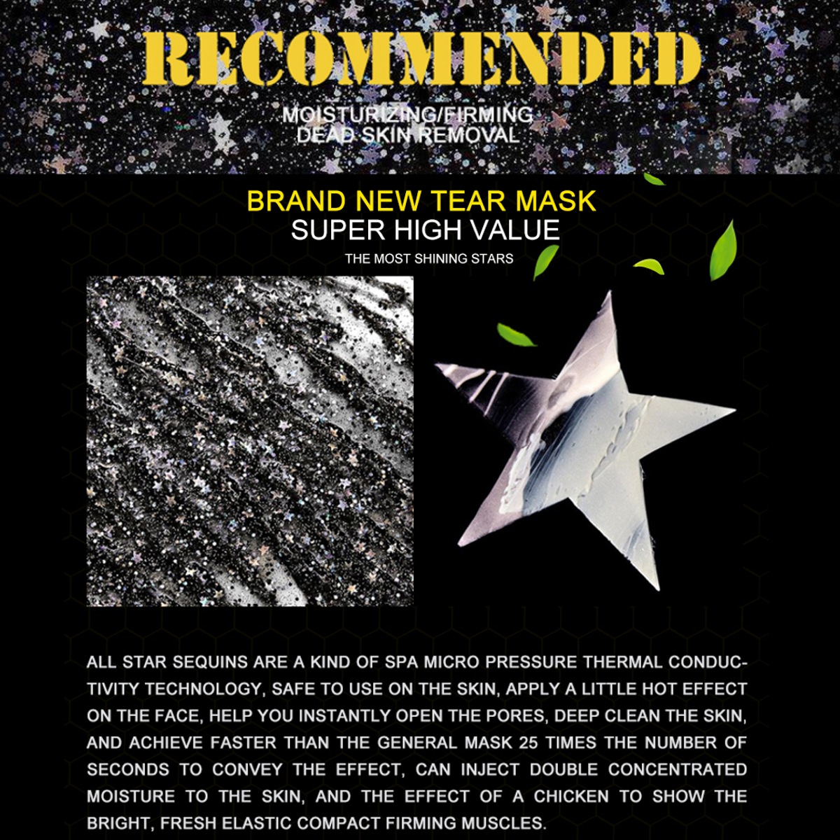 50ml Star Mask Anti Aging Blackhead Moisturize