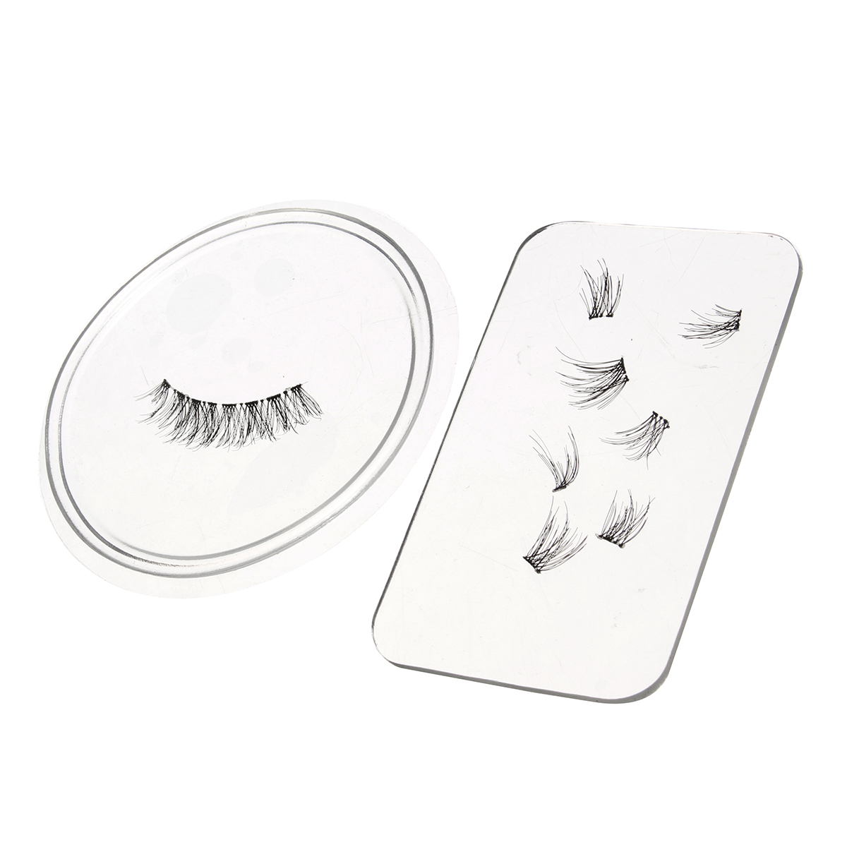 Soft Eyelashes Extension Grafting Silicone Pad False Eye Lash Holder Makeup Tool