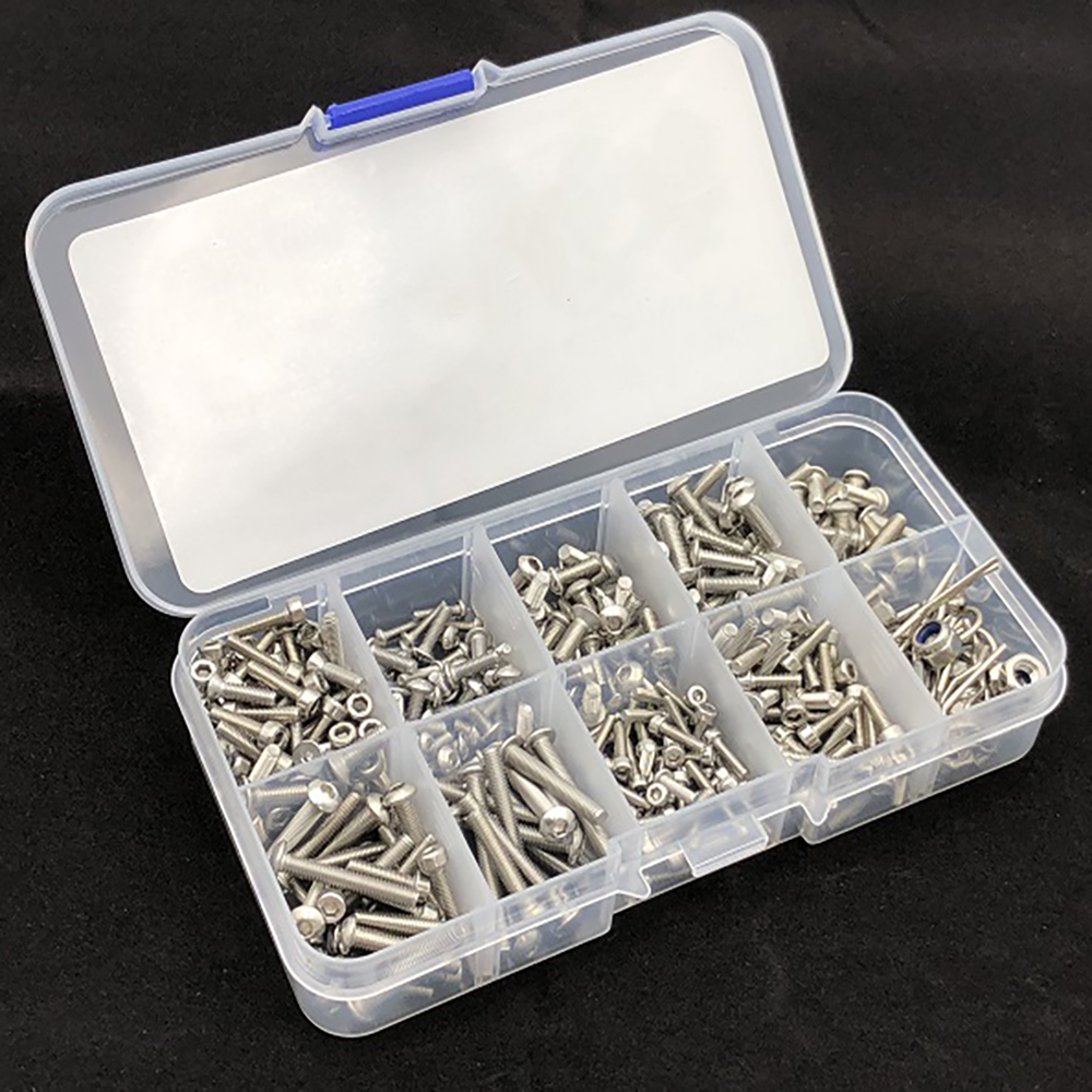 Screw Box For TRX4 Tactical Edition 82056-4 Stainless Steel Screws RC Car Parts - Photo: 3