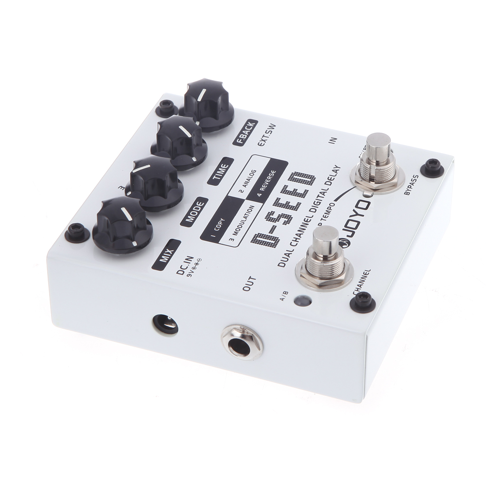 JOYO D-SEED Dual Channel Digital Delay Guitar Effect Pedal with Four Modes - Photo: 3