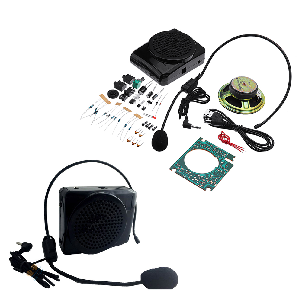 DIY Speaker Kit Loudspeaker Module with Waist Strap 13