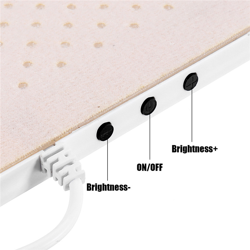 Infrared LED Therapy Pad Dual Light Deep Penetration Board For Pain Aids Healing 68