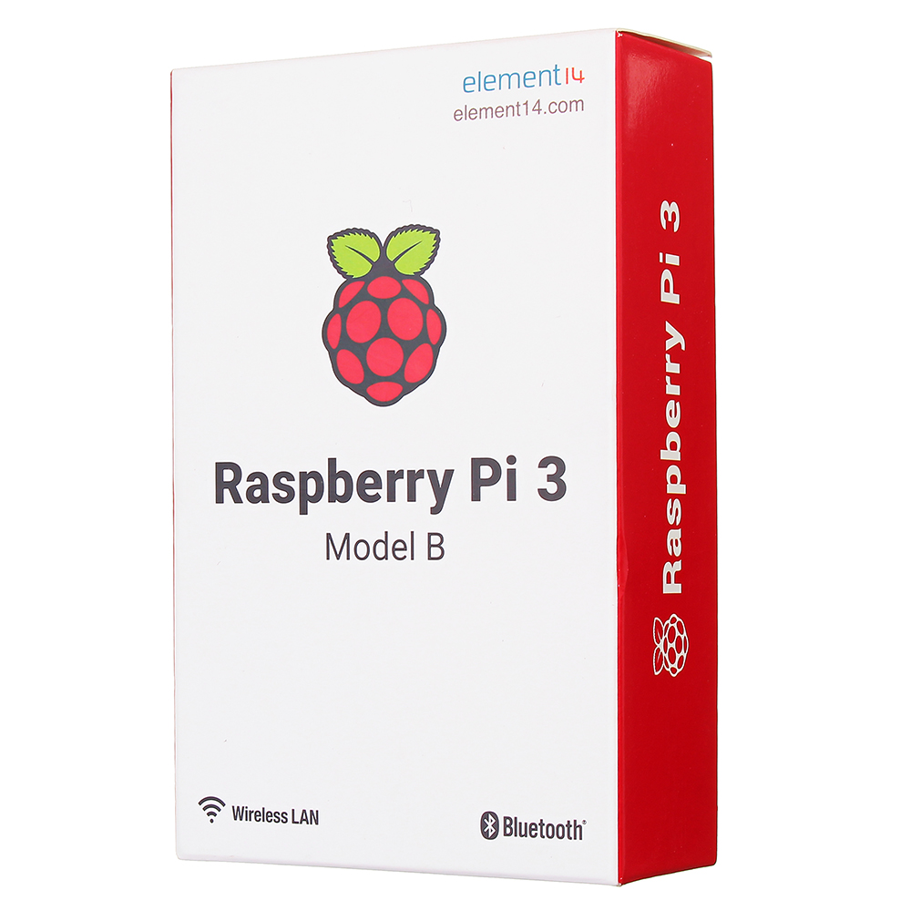 Raspberry Pi 3 Model B ARM Cortex-A53 CPU 1.2GHz 64-Bit Quad-Core 1GB RAM 10 Times B+ 48