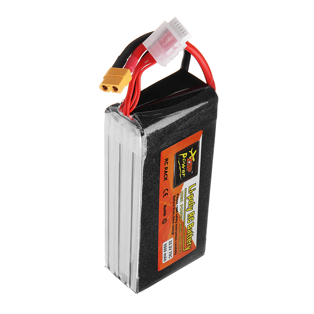 ZOP POWER 22.2V 5500mAh 70C 6S Lipo Battery With XT60 Plug For RC Models - Photo: 5