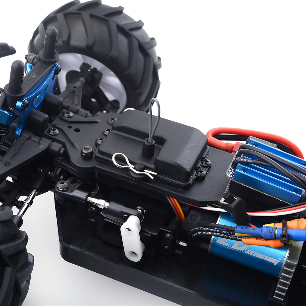 ZD Racing MT-16 1/16 2.4G 4WD 40km/h Brushless Rc Car Monster Off-road Truck RTR Toy - Photo: 10
