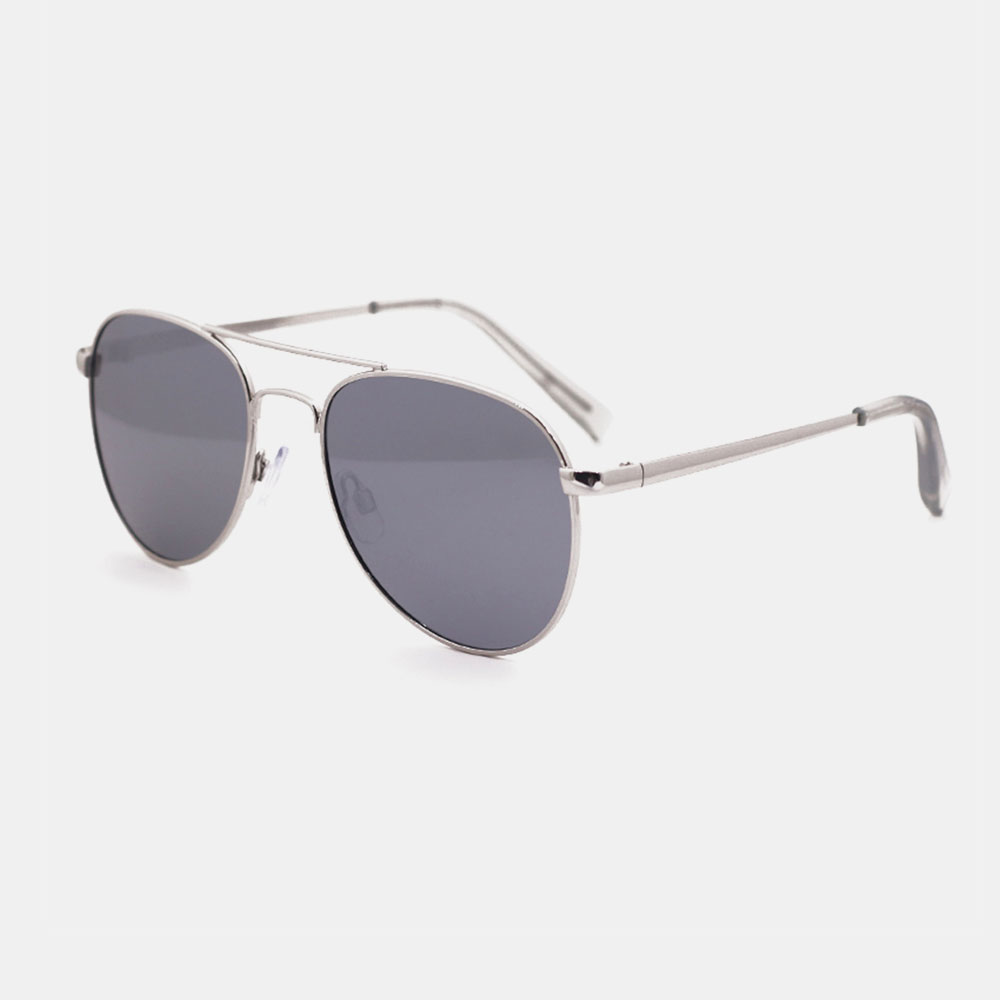 Unisex Casula Fashion Full Metal Frame Narrow Rim Elegant UV Protection Sunglasses