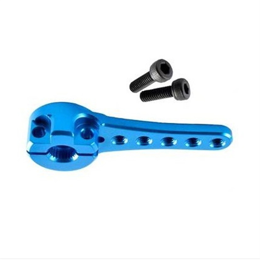 Aluminum Alloy 46mm 25T Steering Servo Horn Arm for Rc MG996 MG995 Parts - Photo: 2