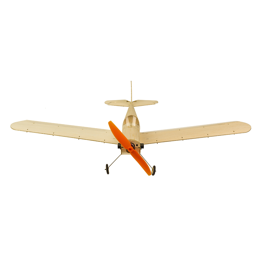 Mini Balsa Wood RC Airplane Model K9 Spacewalker Indoor/Park Fly 380mm Wingspan Aircraft Model Kits - Photo: 4