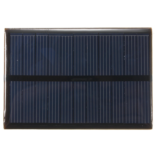 5.5V 0.66W 120mA Monocrystalline Mini Solar Panel Photovoltaic Panel 41