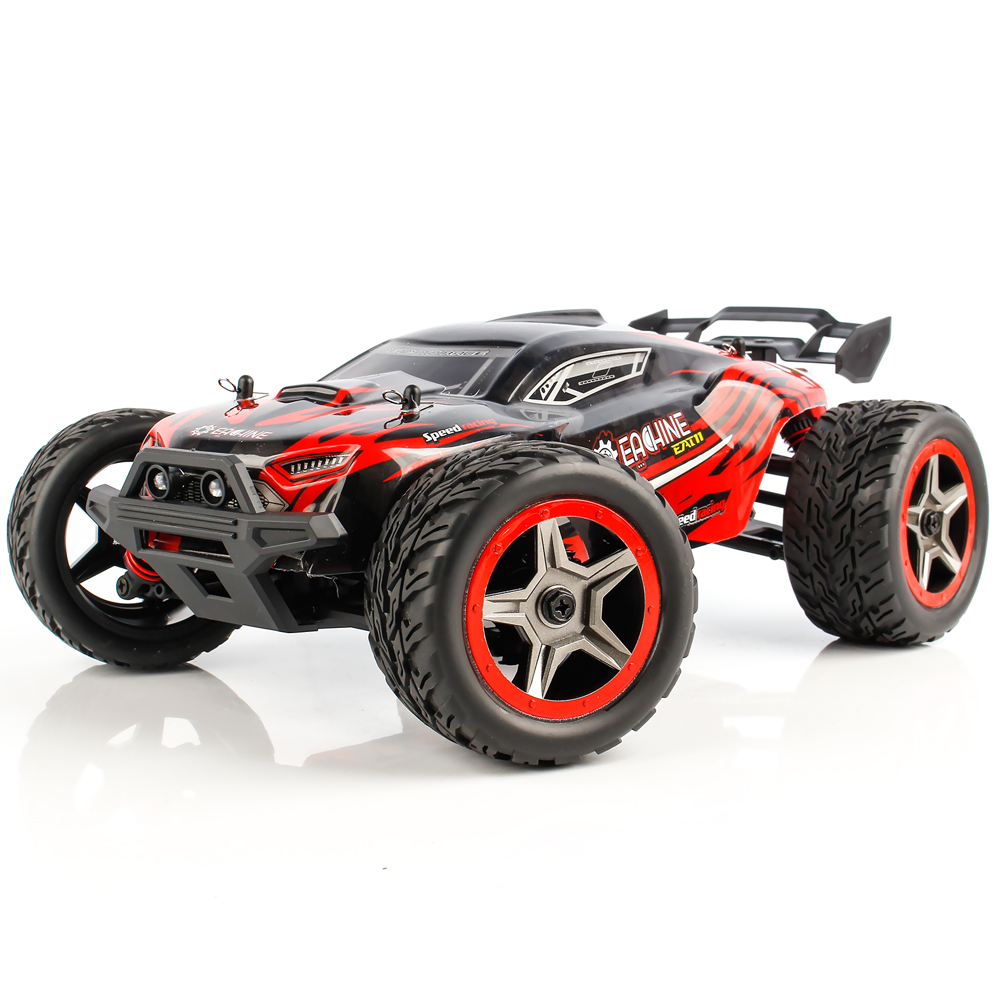 Eachine EAT11 1/14 2.4G 4WD RC Car High Speed Vehicle Models W/ Head Light Full Proportional Control Two Battery - Photo: 4