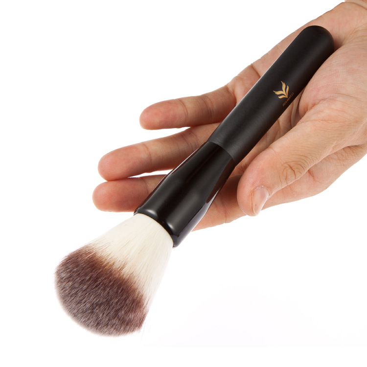 3 Colors Black Powder Blush Bronzer Brush Face Foundation Makeup Comestic Tools