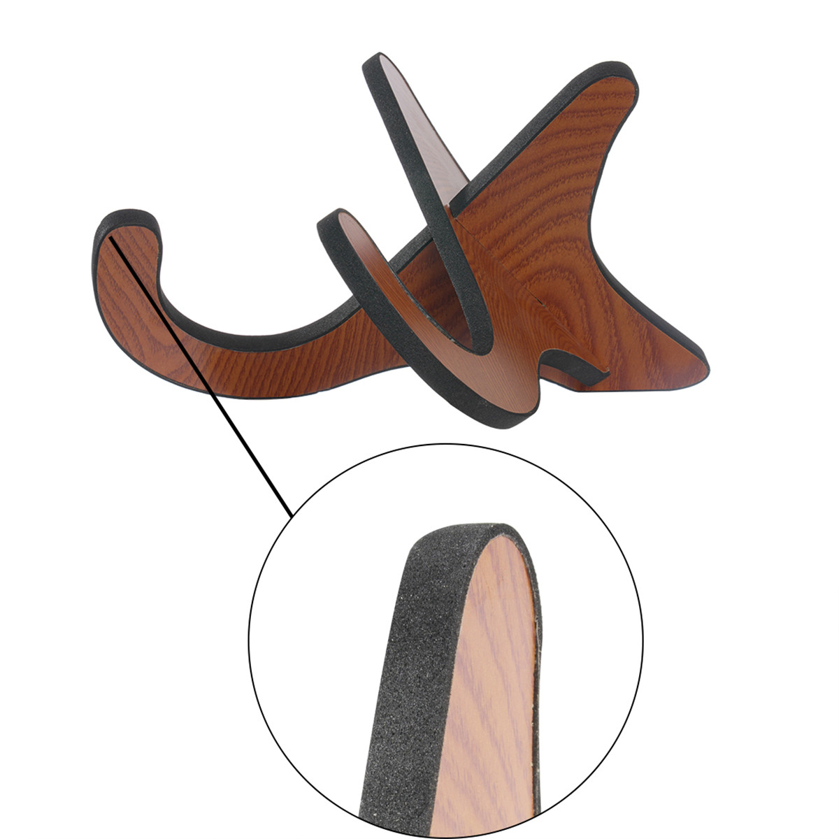 Portable Ukulele Wooden Foldable Holder