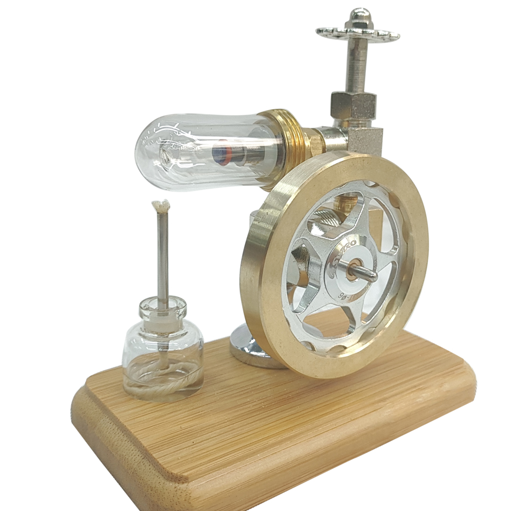 Stirling Engine Model Motor Power External Combustion Educational Toy - Photo: 2