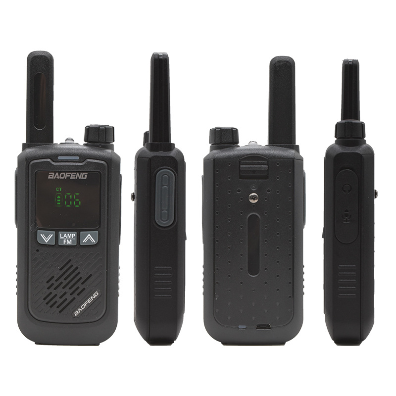 Baofeng T17 High-power Walkie Talkie EU Plug 400-470MHz 16 Channels 1500mAh Handheld Transceiver Mini Portable Two Way Radio