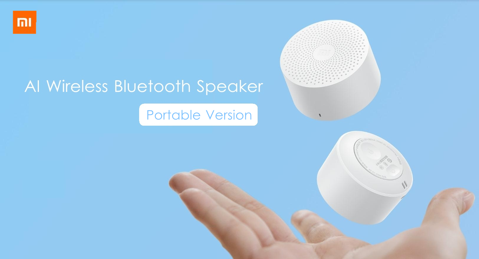 Xiaomi AI Portable Version Wireless Bluetooth Speaker Smart Voice Control Handsfree Bass Speaker 5