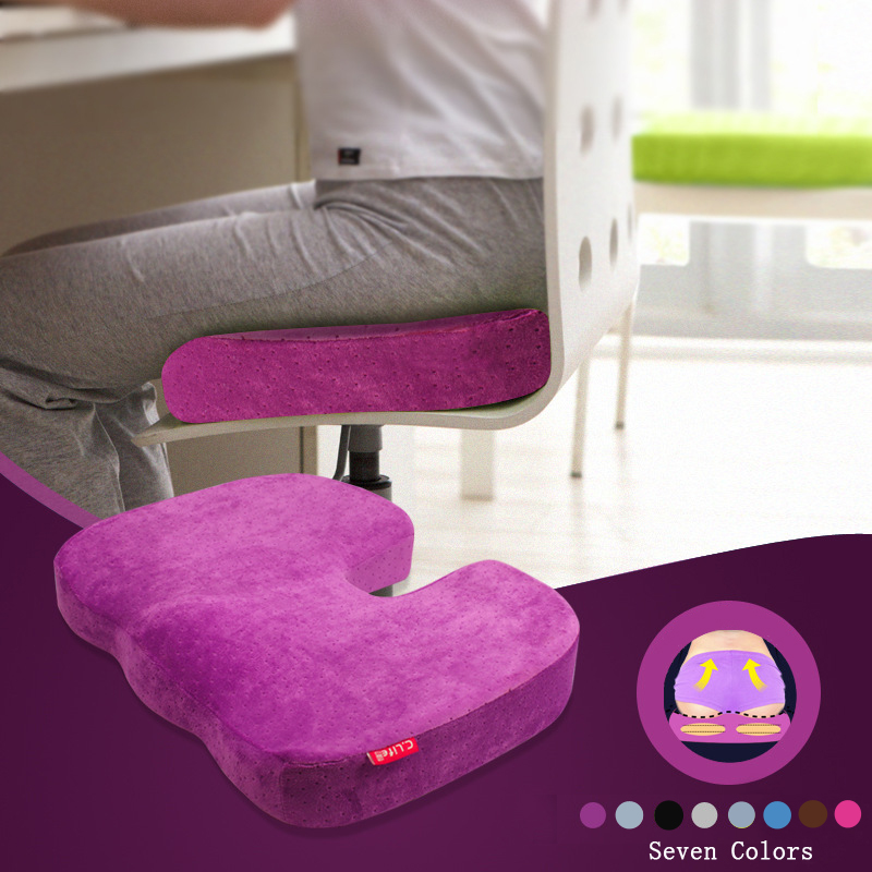 

Honana WX-635 Slow Rebound Memory Foam U Shape Beautify Hip Cushion Soft Sofa Chair Seat Health Cushion