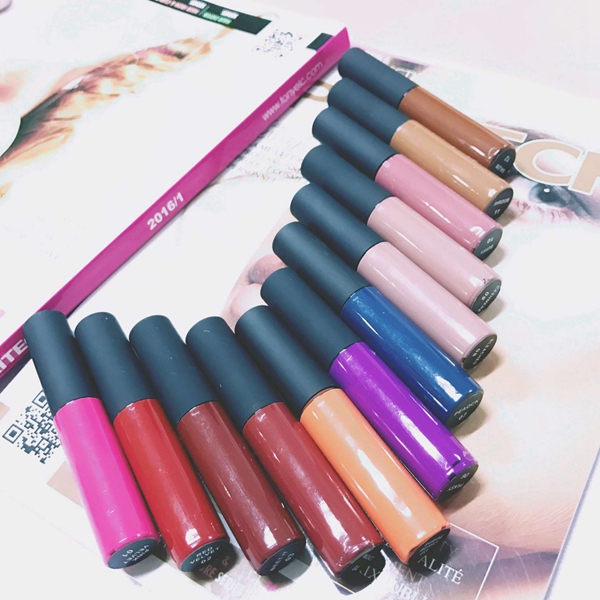 POPFEEL 12pcs Liquid Matte Lipstick Pen Lip Makeup Set Lasting Waterproof Smudge Lipgloss Glaze 