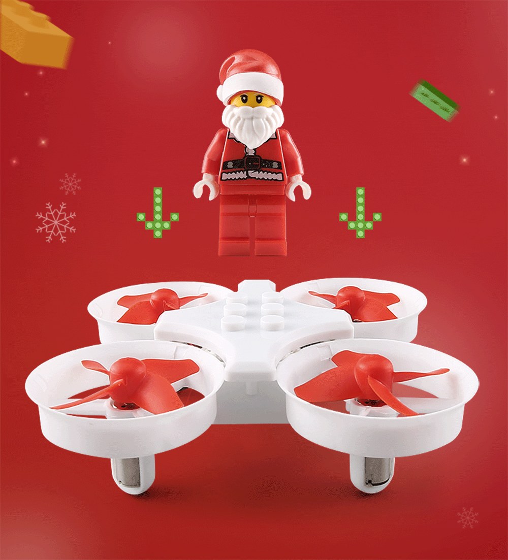 Eachine E011C Flying Santa Claus With Christmas Songs 716 Motor Headless Mode RC Drone Quadcopter