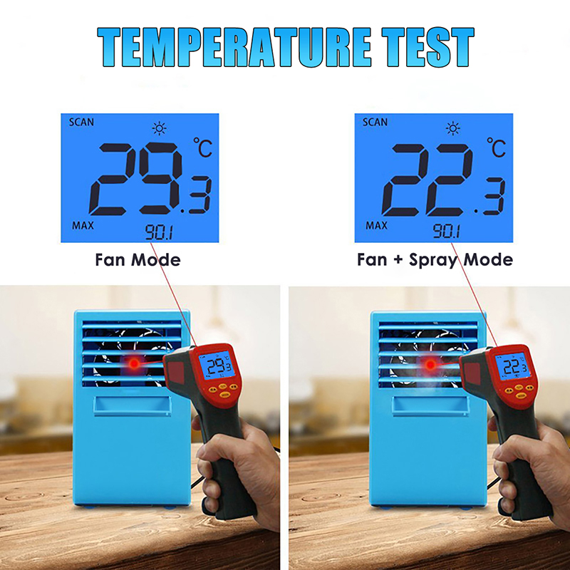 24V Portable Mini Conditioner Fan USB Air Cooler Camping Travel Summer Cooling Machine 18
