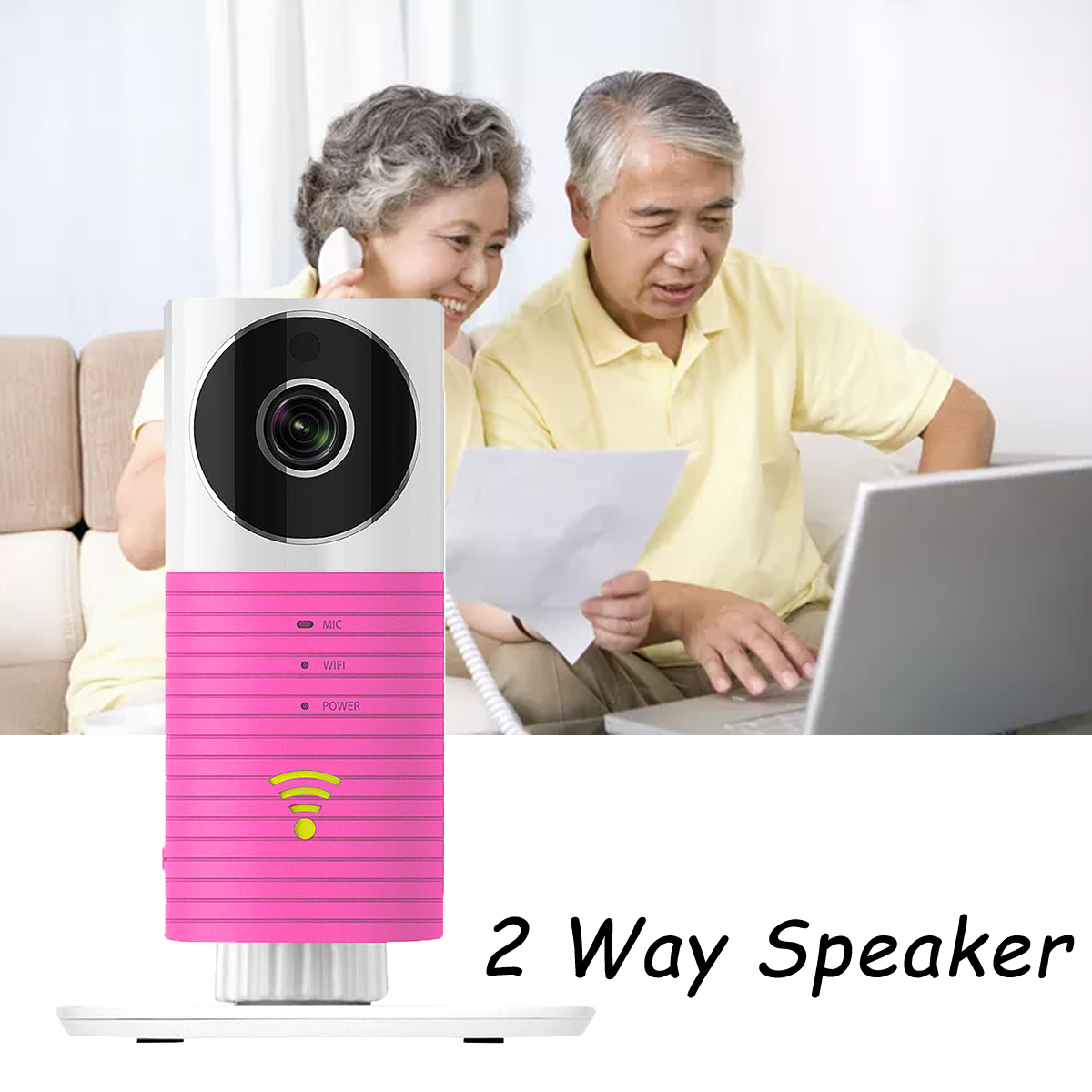 1080P HD IP Wireless Smart WiFi CCTV Camera Video Baby Monitor 2 way Speaker 17