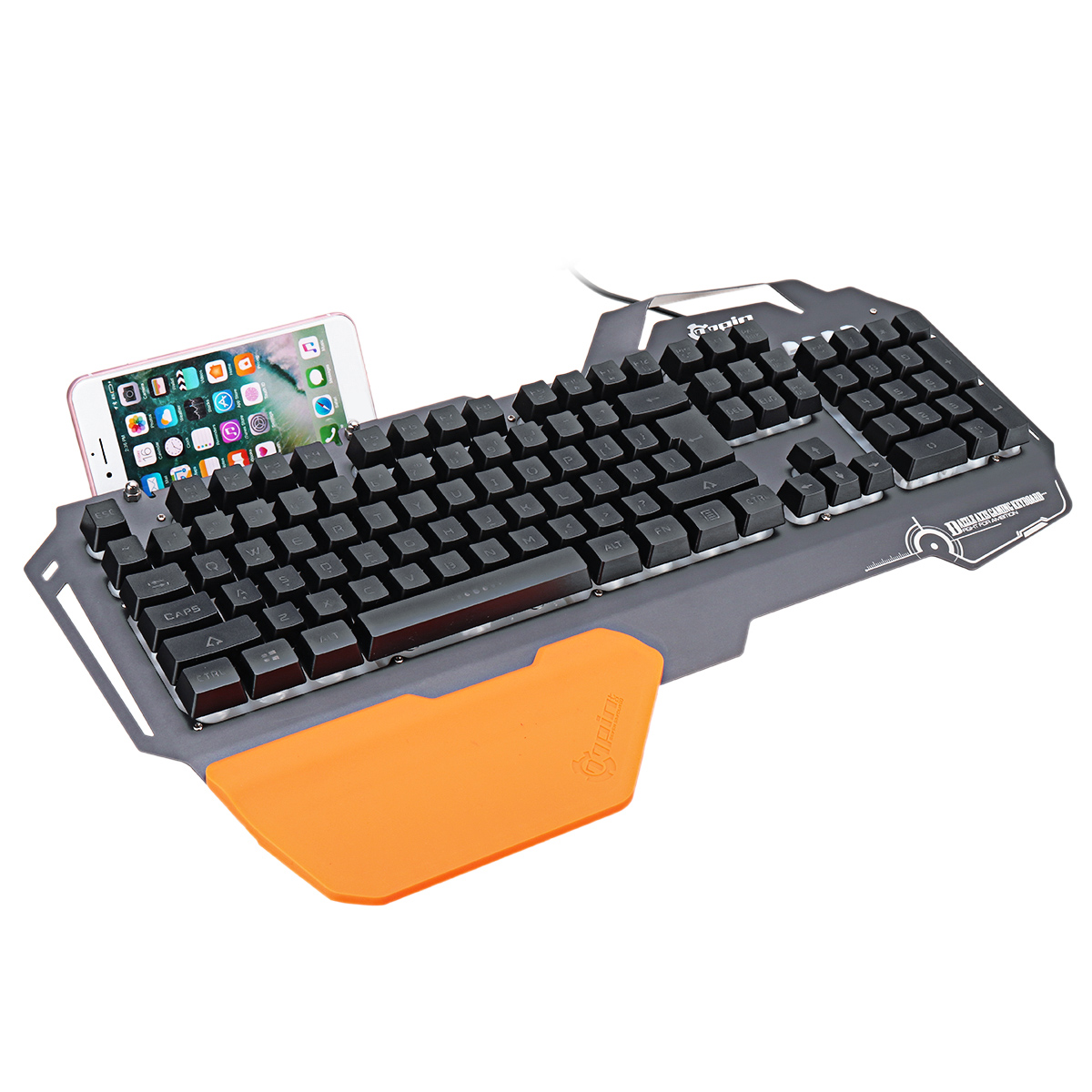 

PK-820 104 Keys USB Wired Backlit Mechanical-Handfeel Gaming Keyboard