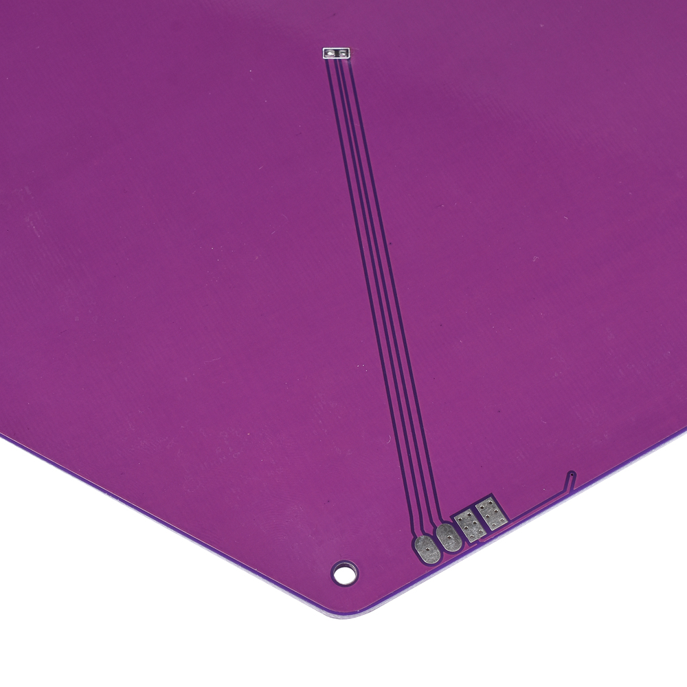 12V 120w 170mm Diameter Purple Hexagon Round Kossel Delta Heated Bed for 3D Printer 8