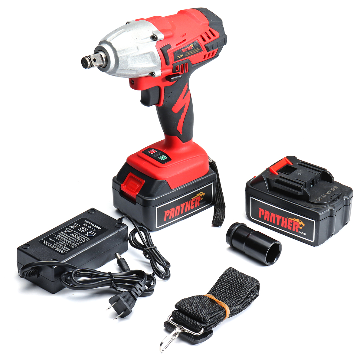 

25V 8800mAh Li-ion Electric Wrench 320Nm High Torque Impact Wrench Cordless 1/2 Batteries 1 Charger
