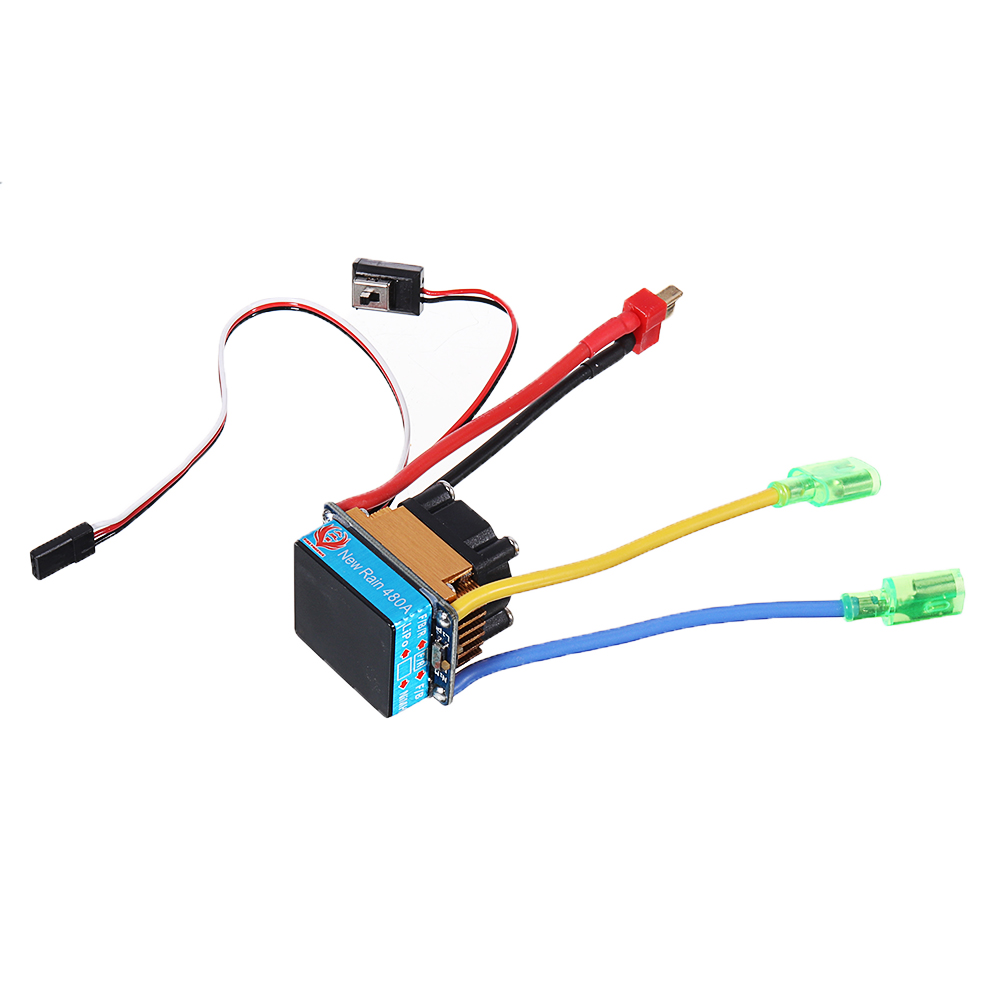 Brushed ESC 480A Water/Air Cooled Waterproof Double Side ESC For RC Boat - Photo: 8