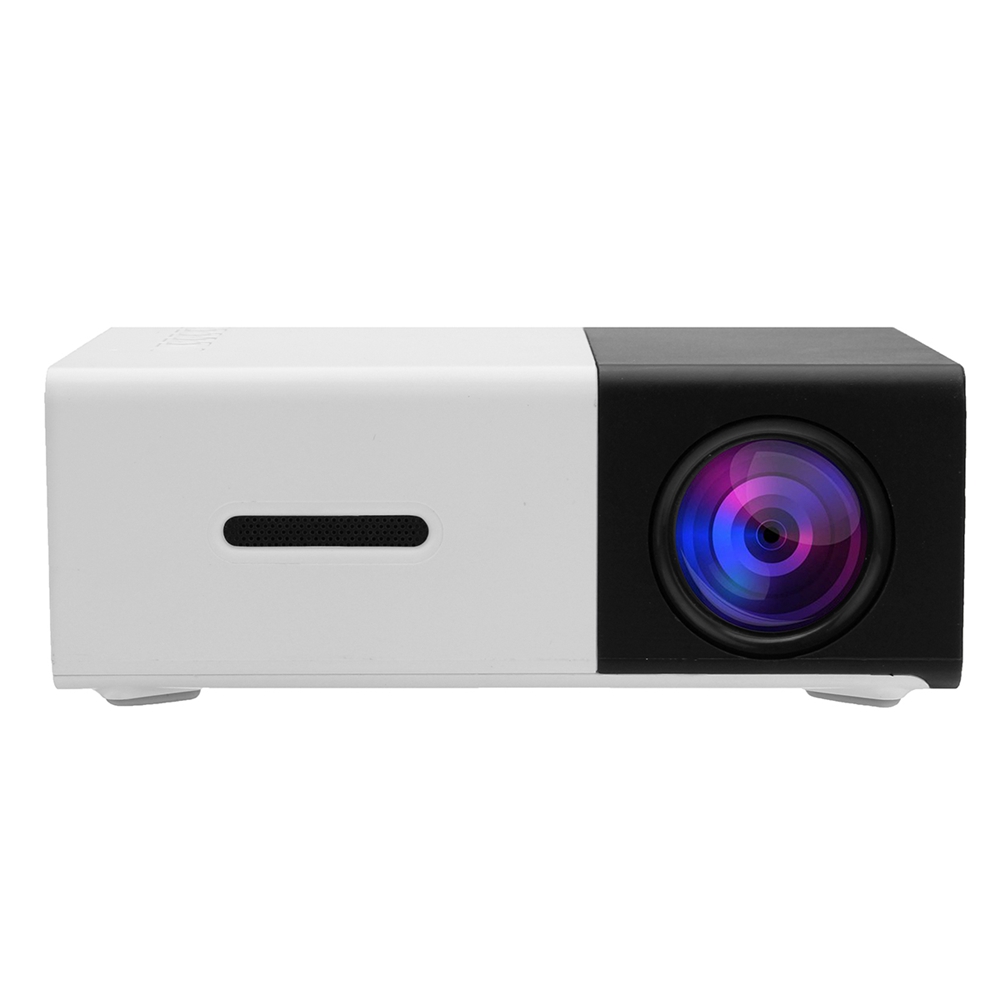 

YG-300 LCD LED Projector 400-600 Lumens 320 x 240 Pixels 1080P Home Media Player With Remote Control