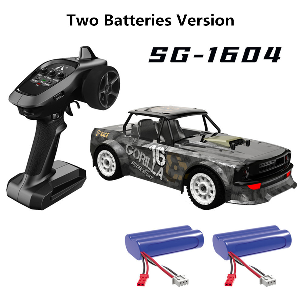 SG 1604 RTR Several Battery 1/16 2.4G 4WD 30km/h RC Car LED Light Drift On-Road Proportional Vehicles Model - Photo: 15