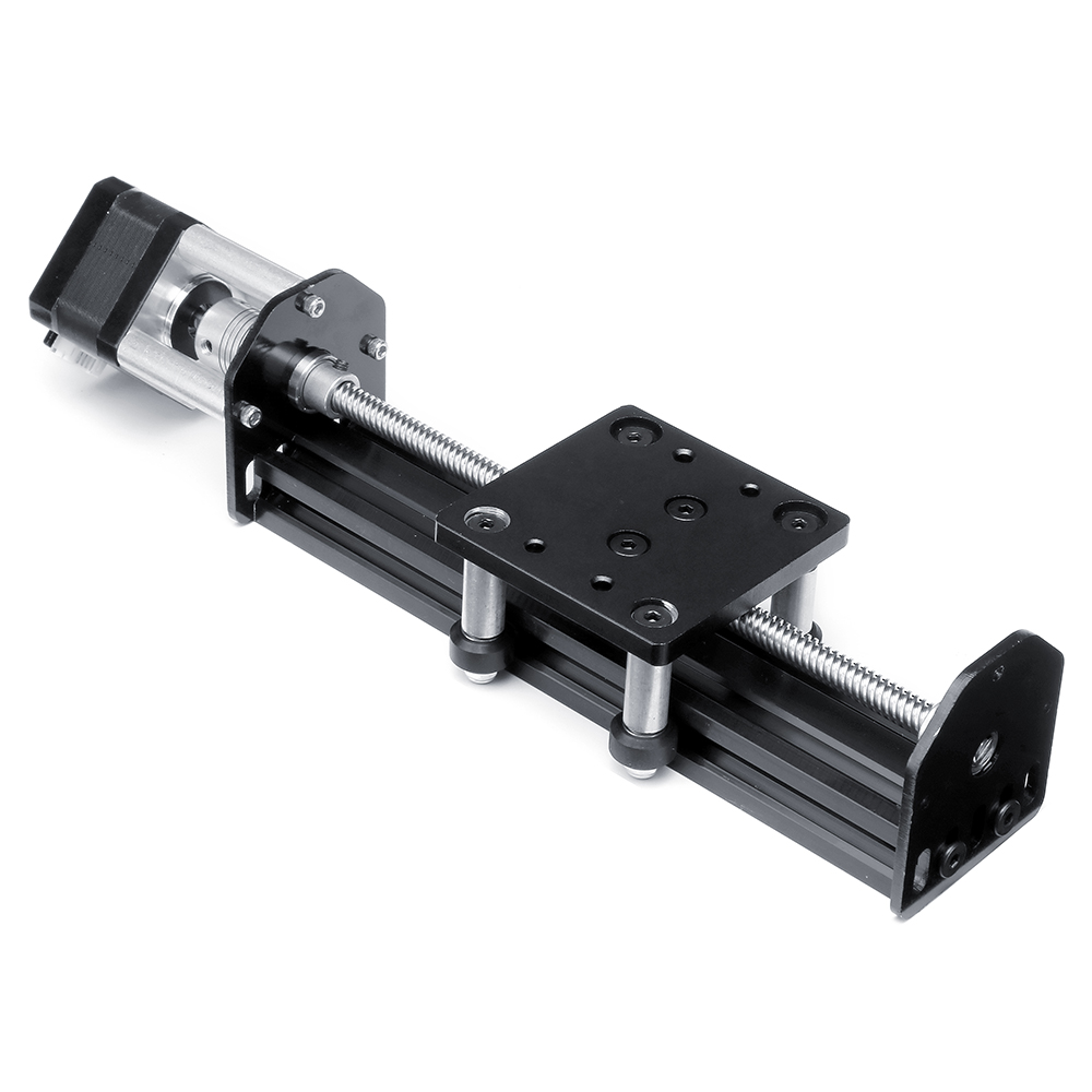 HANPOSE HPV4 Linear Guide Set Openbuilds Mini V Linear Actuator 100-500mm Linear Module with 17HS3401S Stepper Motor 41