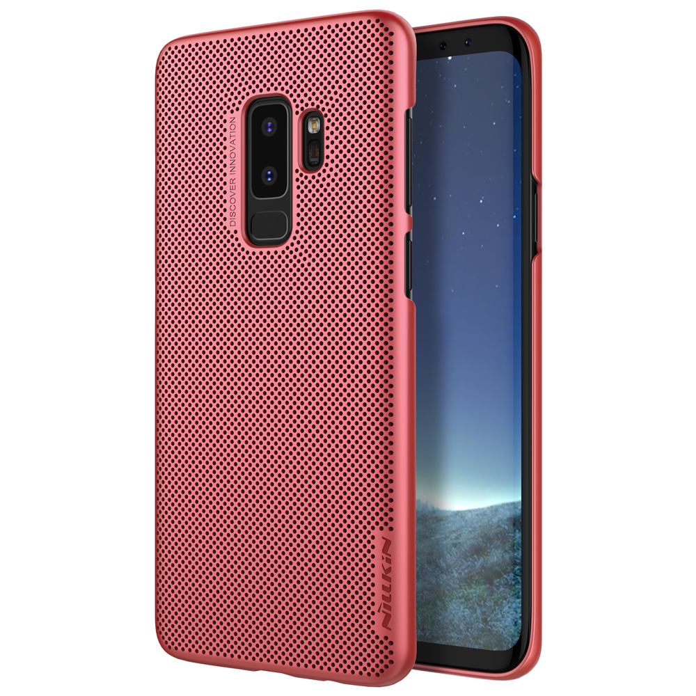 

NILLKIN Air Mesh Dissipating Heat Hard PC Protective Case for Samsung Galaxy S9 Plus
