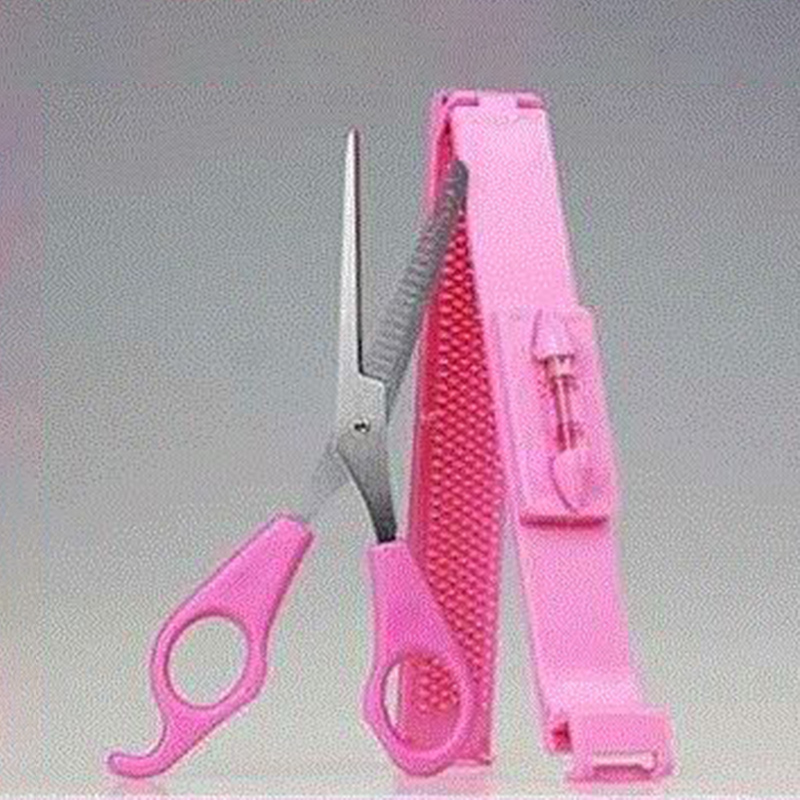 10Pcs Professional Haircut Tool Set Hairdressing Scissors Tooth Scissors Flat Shears Household Set