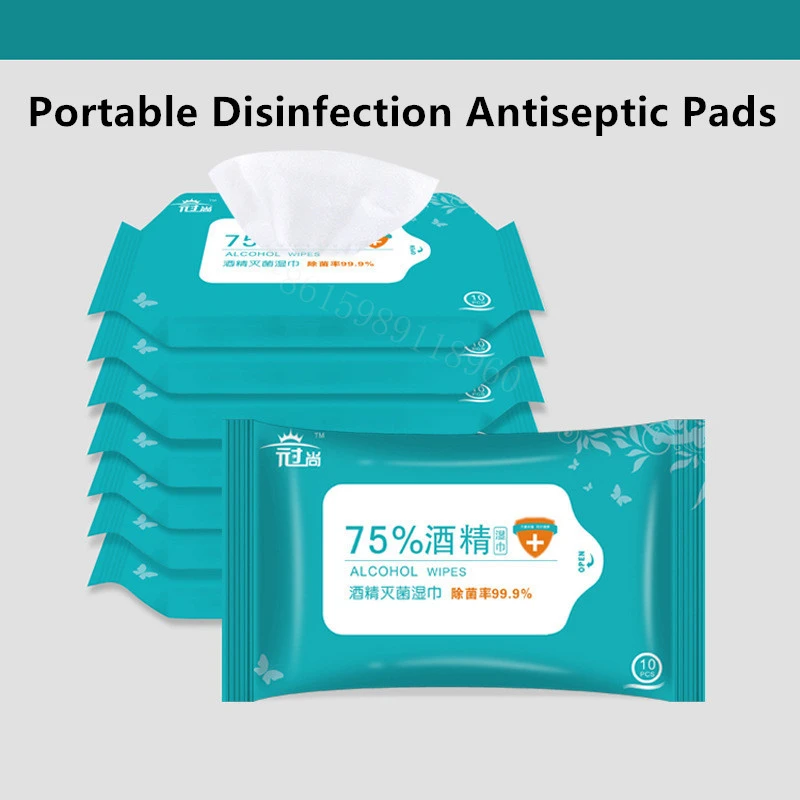 Bakeey-Desinfektions-Antiseptik-Pads 75% Alkoholtücher-Uhr-Telefon-Reinigungstuch.  Sale - Banggood Deutschland Mobile