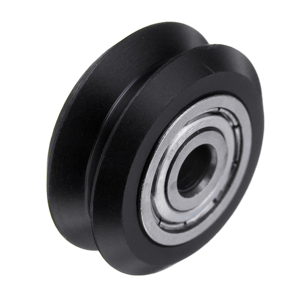 Flat / V Type Plastic/Stainless Steel Pulley Concave Idler Gear With Bearing for 3D Printer 16