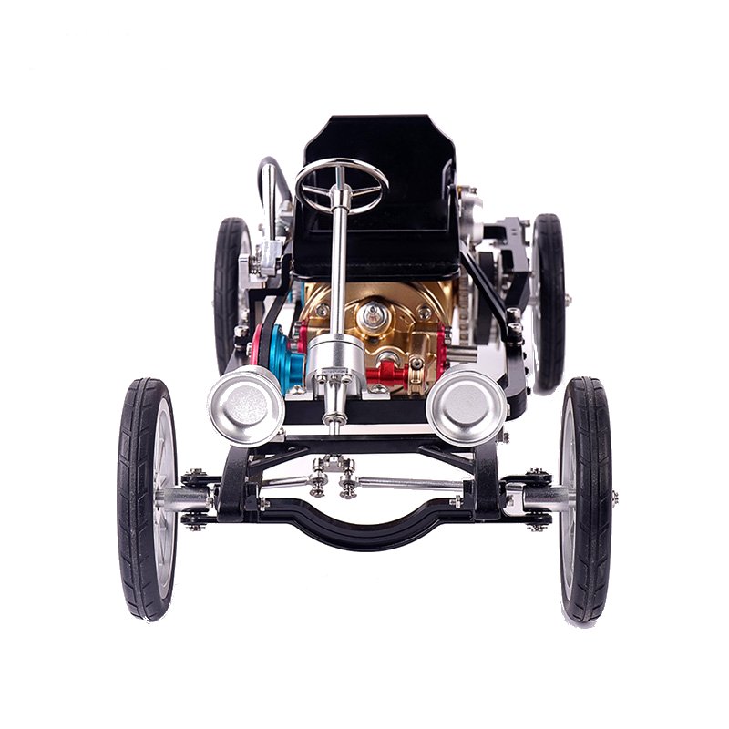 Teching Car Model Single Cylinder Engine Aluminum Alloy Model Gift Collection Toys 20