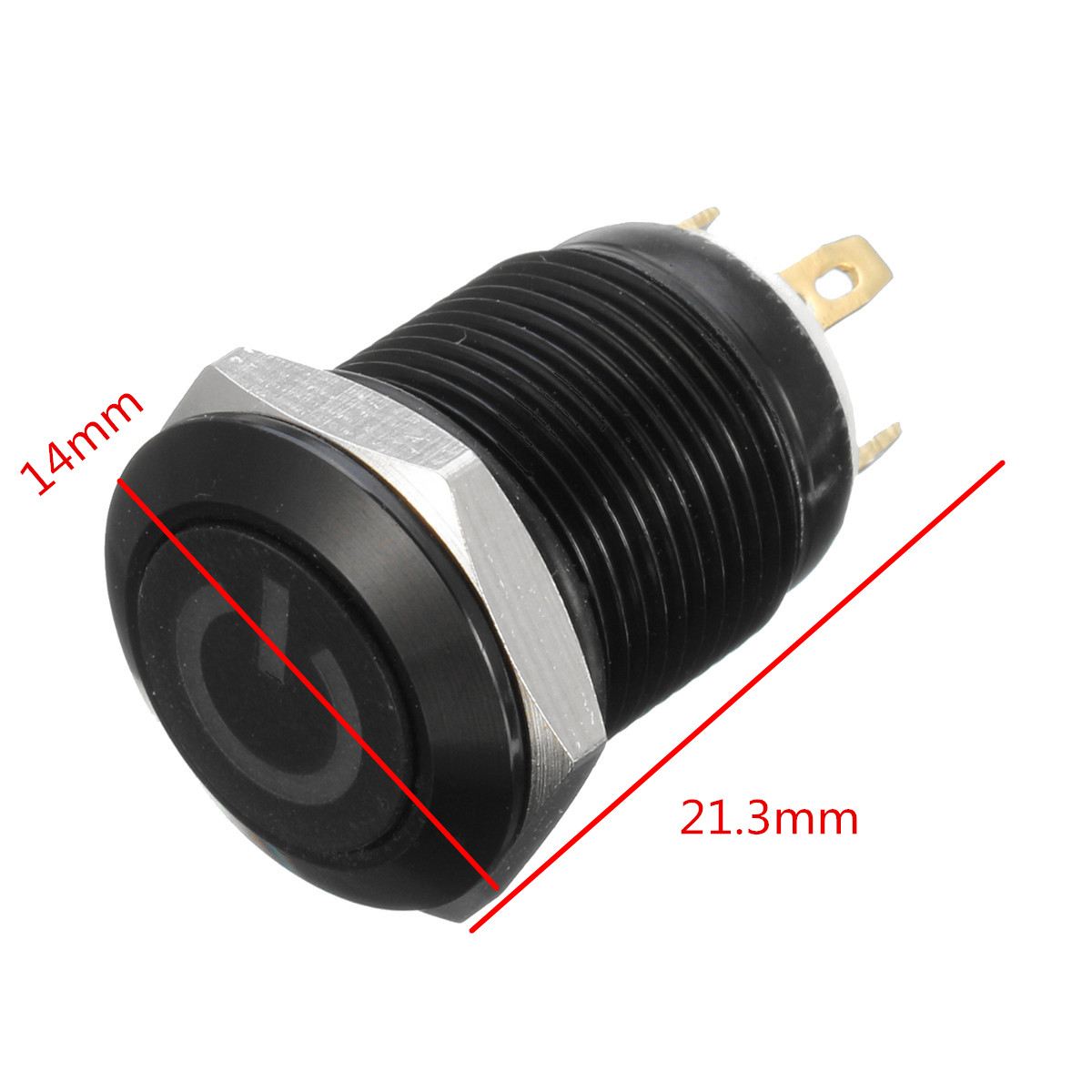 12v momentary button switch