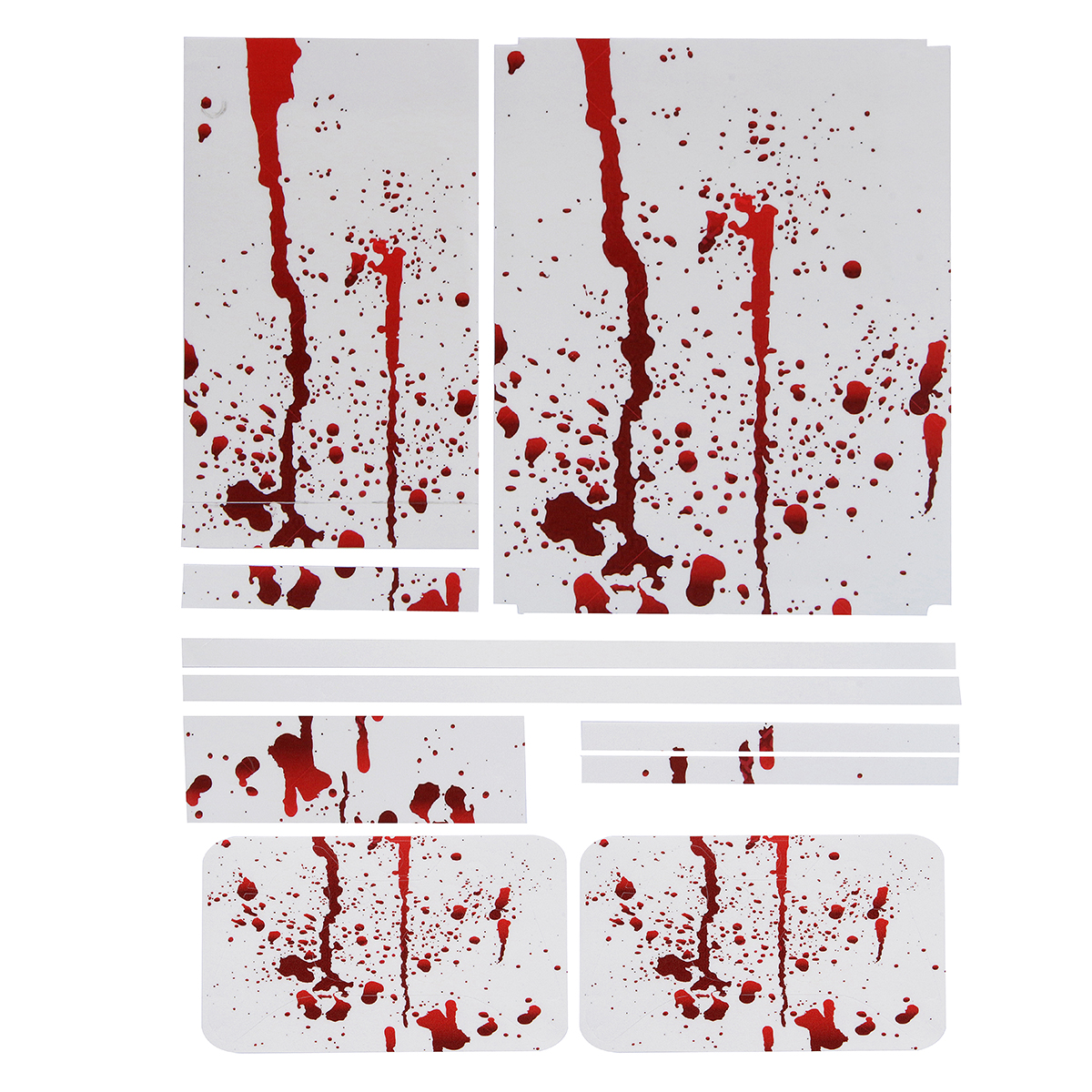Bloody Skin Decals Stickers Cover for Xbox One S Game Console & 2 Controllers 10