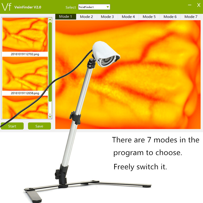USB Vein Viewer Display Lights Imaging IV Medical Vascular Finder Adult 49