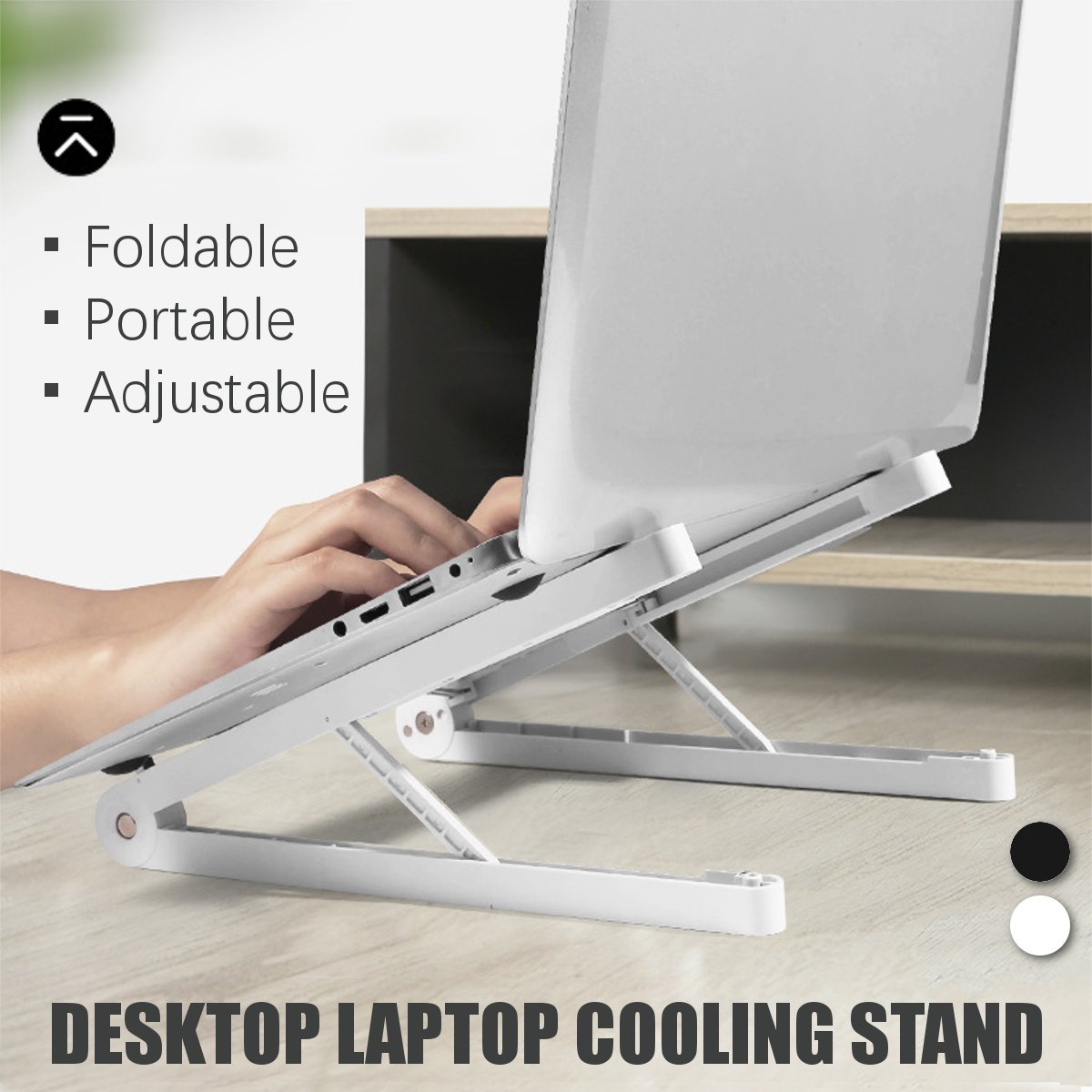 Portable Laptop Stand Foldable Adjustable Non-slip Notebook Holder Tablet