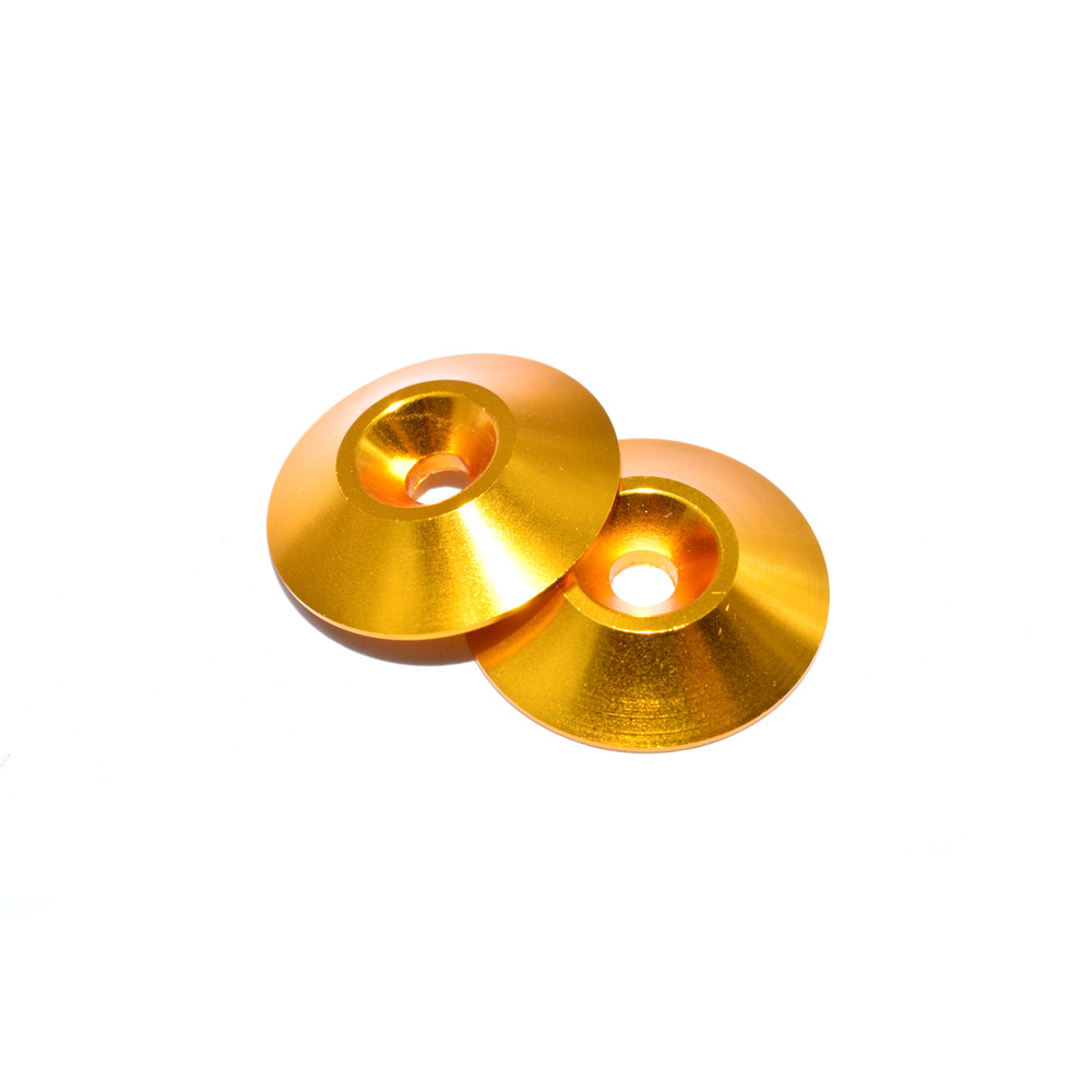 10 PCS AuroraRC M3 Countersunk Screw Conical Grommet Gasket Washer for RC FPV Racing Drone - Photo: 7